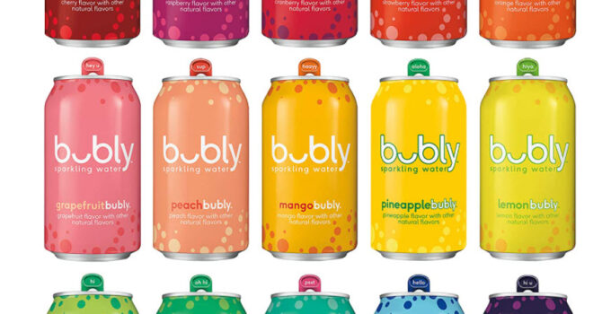 bubly sparkling water flavors