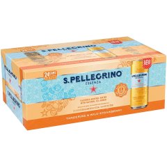 S.Pellegrino Essenza Tangerine & Wild Strawberry Sparkling Mineral Water